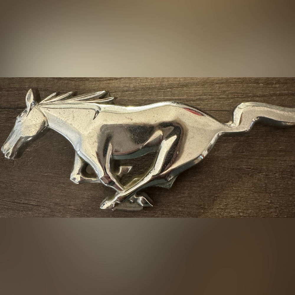 1965–1966 Mustang Original Ford Grille Pony Emblem C4ZB-8A224-A